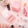 9Pcs Plastic Fake Nail Tips Storage Box CON-SP0001-15A-3