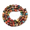 Natural Imperial Jasper Beads Strands X-G-N342-62H-2