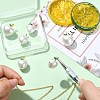 6Pcs 3 Styles Shell Pearl Pendants KK-CJ0003-41-5