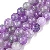 Dyed Natural White Jade Beads Strands G-T138-8mm-210-22-4