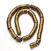 Electroplate Non-magnetic Synthetic Hematite Beads Strands G-F300-17B-03-2
