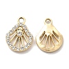 UV Plating Alloy Pendants ALRI-M020-22G-1