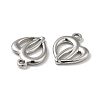 Non-Tarnish 304 Stainless Steel Charms LS-STAS-G322-01P-2