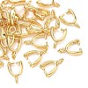SHEGRACE Brass Ice Pick Pinch Bails XGRQ1U145-371G-1