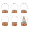 Glass Dome Cover FIND-WH0152-555-1