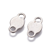 201 Stainless Steel Chain Tabs STAS-L234-012P-2