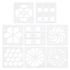 Acrylic Drawing Painting Stencils Templates DIY-BC0015-50B-1