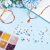 4800Pcs 24 Colors Transparent Electroplate Glass Beads EGLA-PA0001-29A-4