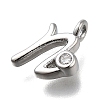 Brass Micro Pave Cubic Zirconia Pendants KK-B132-12P-N-2