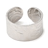 Non-Tarnish 304 Stainless Steel Open Cuff Rings RJEW-K245-70P-1