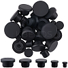 30Pcs 5 Styles Silicone Hole Plugs AJEW-GF0011-63B-1