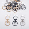Alloy Keychain Clasp Findings KEYC-OC0001-002-7