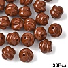 30Pcs Opaque Acrylic Beads OACR-YW0003-87M-1