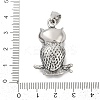 316 Surgical Stainless Steel Enamel Pendants STAS-D304-07AS-3