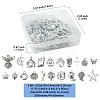 20 Styles Tibetan Style Alloy Pendants FIND-FS0002-72-4