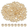 300Pcs Rack Plating Brass Spacer Beads KK-DR0001-27G-02-1