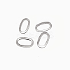 Tarnish Resistant Oval 304 Stainless Steel Linking Rings LS-STAS-E103-23P-2