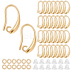 Brass Earring Hooks KK-ME0003-66-1