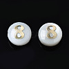 Natural Freshwater Shell Beads SHEL-N003-20-08-2