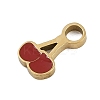 304 Stainless Steel Enamel Charms STAS-I338-01G-18-2