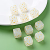 Printed Acrylic Beads MACR-S374-11C-01-6