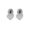 304 Stainless Steel Stud Earrings for Women LS-EJEW-E603-05A-P-1