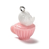 3D Opaque Resin Pendants LS-RESI-G109-01A-2