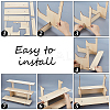 3-Tier Wood Display Riser Racks ODIS-WH0030-207-3