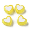 Heart Acrylic Beads TACR-S117-04C-1