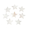 Natural White Shell Mother of Pearl Shell Pendants SHEL-K005-01-1