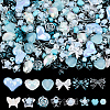250Pcs 14 Styles Transparent Acrylic Beads TACR-PA0001-15-1
