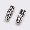Tibetan Style Alloy Beads X-TIBEB-1009-AS-LF-2