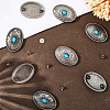 Alloy Decorative Rivets BUTT-CP0001-06A-3