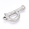 304 Stainless Steel Pendants STAS-N117-01P-P-2