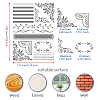Stainless Steel Cutting Dies Stencils DIY-WH0289-024-2