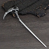 Sword Alloy Hair Sticks PW-WG0728D-02-1