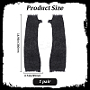 Spider Web Polyester & Spandex Long Fingerless Gloves for Women AJEW-WH20007-89A-2