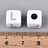 Opaque Acrylic Beads SACR-T035-03L-4