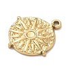 304 Stainless Steel Pendant cabochon Settings STAS-G361-05G-2
