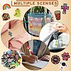 12Pcs 3 Colors Silicone Focal Beads SIL-SZ0002-27-6