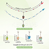 Owl Theme DIY Knitting Tool Sets HJEW-AB00741-2