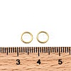 Brass Open Jump Rings KK-B147-03E-G-4