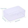 Plastic Bead Storage Containers LS-CON-WH0004-R674-2
