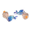 Transparent Resin Cabochons CRES-N018-054-3