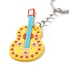 Cartoon PVC Plastic Keychain LS-KEYC-F035-01F-3