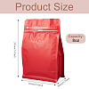 10Pcs BOPP and Aluminized PET and PE Resealable Coffee Zipper Bags with Valve ABAG-TA0001-93A-9