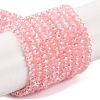Baking Electroplate Glass Beads Strands LS-DGLA-A039-J4mm-B08-1