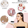 8Pcs Transparent Plastic Empty Portable Facial Cream Jar CON-CP0001-015B-5