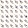 60Pcs 2 Style Light Gold Plated Alloy Links Connectors ENAM-NB0001-51-1