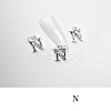 Alloy Rhinestone Cabochons MRMJ-T056-93P-N-1